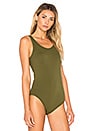 view 3 of 5 Tank Bodysuit in Cargo