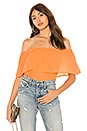 view 1 of 4 Gauze Off Shoulder Top in Mango