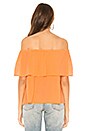 view 3 of 4 Gauze Off Shoulder Top in Mango