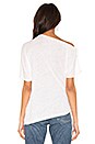 view 3 of 4 TOP ÉPAULES DÉNUDÉES LINEN JERSEY in White