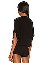 view 3 of 4 Beach Crepe Top in Black