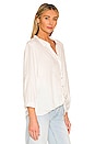 view 2 of 4 Button Up Tee in Ivory