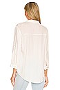 view 3 of 4 Button Up Tee in Ivory