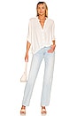 view 4 of 4 Button Up Tee in Ivory