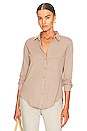 view 1 of 4 Light Weight Jersey Top in Taupe
