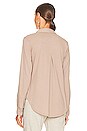 view 3 of 4 Light Weight Jersey Top in Taupe