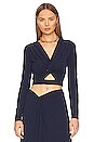 view 1 of 4 TOP CROPPED in Navy