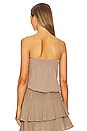view 3 of 4 Tube Top in Hazelnut