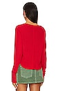 view 3 of 4 Cropped Long Sleeve Top in Pepper