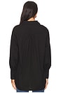 view 3 of 4 CHEMISE LONG SLEEVE in Black