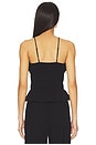 view 3 of 4 TOP CAMISOLA MIA in Black