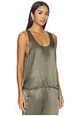 view 2 of 4 Date Night Shell Tank Top in Troops