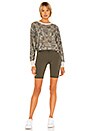 view 4 of 4 Rori Reversible Pullover in Olive Camo, Metal Camo & Heather