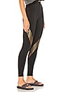 view 2 of 4 Claudia Legging in Black & Bronze