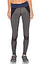view 1 of 4 Blade Legging in Charcoal, Midnight & Mesh
