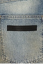 view 3 of 5 Printed 5 Pocket Jeans in Worn Blue