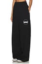 view 3 of 5 Wide Sweatpant in Black