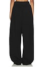 view 4 of 5 Wide Sweatpant in Black