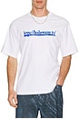 view 3 of 3 TV Logo Tee in White