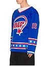 view 3 of 6 Hockey Jersey in Blue
