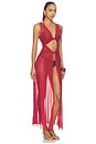 view 2 of 3 Lorelei Maxi Dress in Ruby