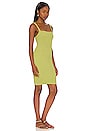 view 2 of 3 Drew Mini Dress in Citron Shimmer