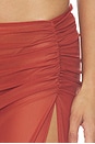 view 6 of 6 FALDA MAXI CLAUDIA in Ginger