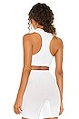 view 3 of 4 TOP CORTO CAMPBELL in White