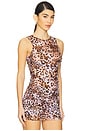 view 2 of 4 x REVOLVE Claudia Tank Top in Leopard Mesh