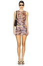 view 4 of 4 x REVOLVE Claudia Tank Top in Leopard Mesh