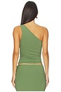 view 3 of 4 Wren One Shoulder Top in Martini