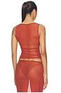view 3 of 4 Tessa Top in Ginger