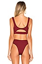 view 3 of 5 TOP BIKINI SASHA in Garnet