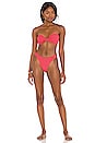 view 4 of 5 Sahara Bikini Top in Watermelon