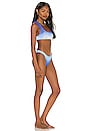 view 2 of 4 Malibu Bikini Set in Bel Air Blue
