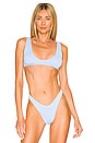 view 1 of 4 Scout Bikini Top in Sky Blue