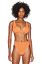 view 1 of 5 Scout Bikini Top in Burnt Orange