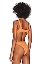 view 3 of 5 Scout Bikini Top in Burnt Orange