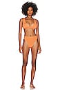 view 4 of 5 Scout Bikini Top in Burnt Orange