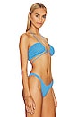 view 3 of 5 TOP BIKINI MARGARITA in Tranquil Blue Eco