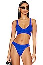 view 1 of 4 Nino Bikini Top in Lapis Shimmer