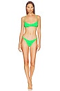 view 4 of 4 Lissio Bikini Top in Apple Eco