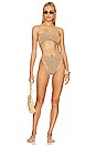view 4 of 4 BRAGUITA BIKINI SAVANNAH in Fawn Lurex
