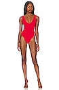 view 1 of 3 Mara One Piece in Baywatch Red