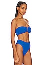 view 2 of 4 TOP BIKINI BLAKE in Cobalt Recycled