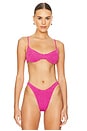 view 1 of 5 Gracie Balconette Bikini Top in Wildberry