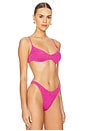 view 2 of 5 Gracie Balconette Bikini Top in Wildberry