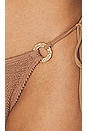 view 5 of 5 Ring Serenity Brief Bikini Bottom in Hazelnut