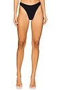 view 2 of 5 Crista Reversible Brief in Black & Arabica