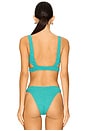 view 3 of 5 ТОП БИКИНИ NINO in Teal Lurex